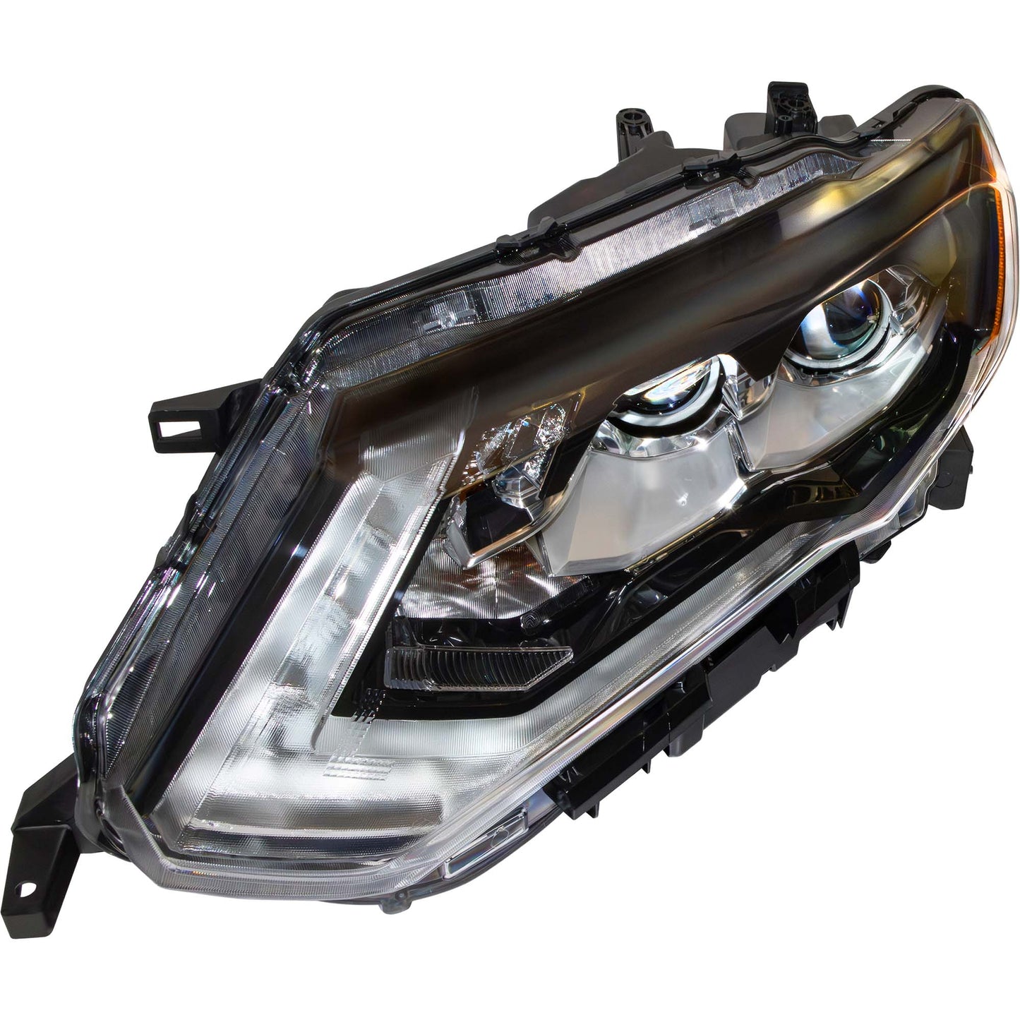 LED Combination Headlight Assembly Driver Side Left For 2019-2020 Nissan Rogue 2019 Nissan Rogue Hybrid