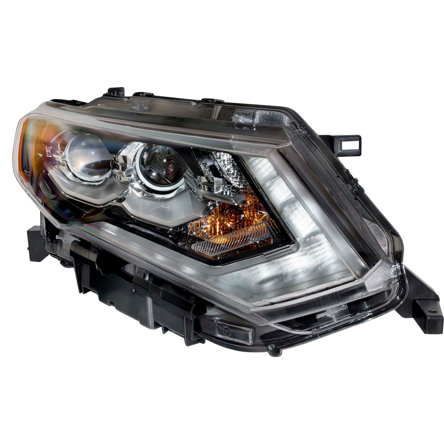 LED Combination Headlight Assembly Set Driver Side Left Passenger Side Right For 2019-2020 Nissan Rogue 2019 Nissan Rogue Hybrid