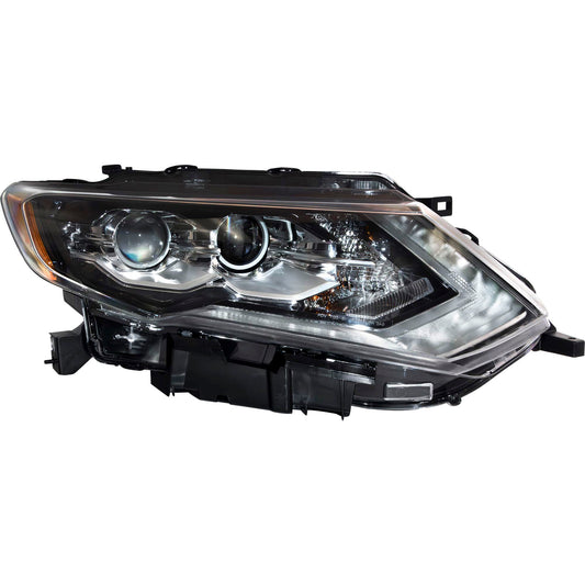 LED Combination Headlight Assembly Passenger Side Right For 2019-2020 Nissan Rogue 2019 Nissan Rogue Hybrid
