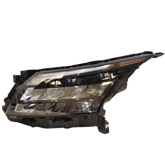 Halogen Combination Headlight Assembly With Black Trim Driver Side Left For 2023-2025 Nissan Pathfinder Rock Creek