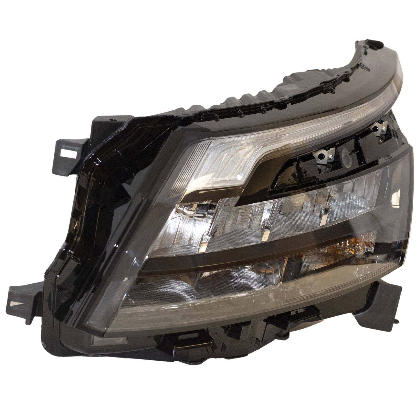 Halogen Combination Headlight Assembly With Black Trim Driver Side Left For 2023-2025 Nissan Pathfinder Rock Creek