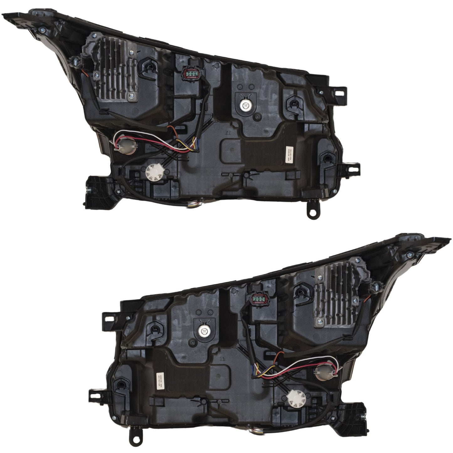 Halogen Combination Headlight Assembly With Black Trim 2 Piece Set Driver Side Left Passenger Side Right For 2023-2025 Nissan Pathfinder Rock Creek