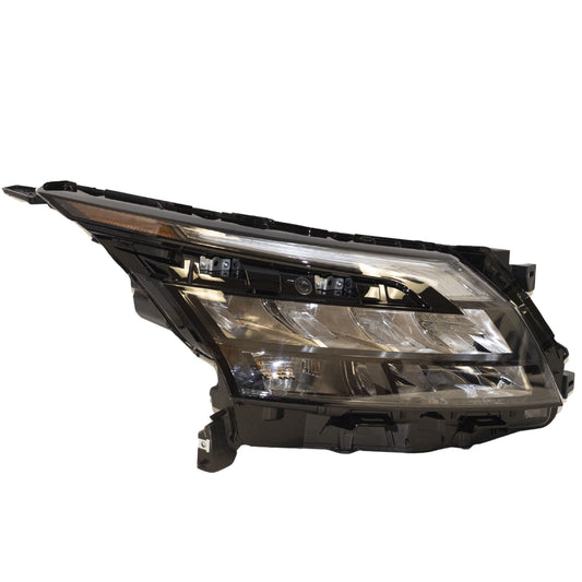 Halogen Combination Headlight Assembly With Black Trim Passenger Side Right For 2023-2025 Nissan Pathfinder Rock Creek