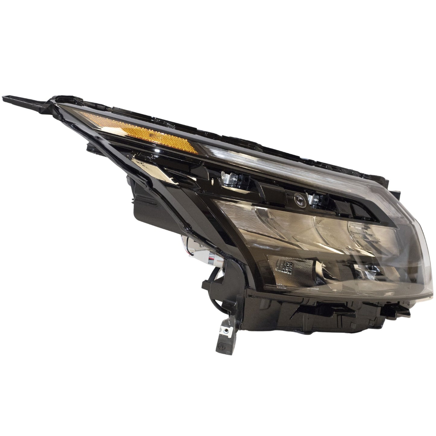 Halogen Combination Headlight Assembly With Black Trim Passenger Side Right For 2023-2025 Nissan Pathfinder Rock Creek