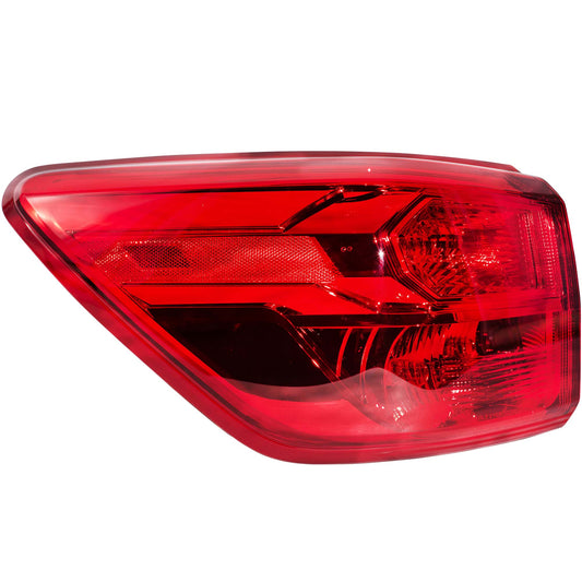 CAPA Certified Combination Tail Light Assembly Left For 2017-2020 Nissan Pathfinder
