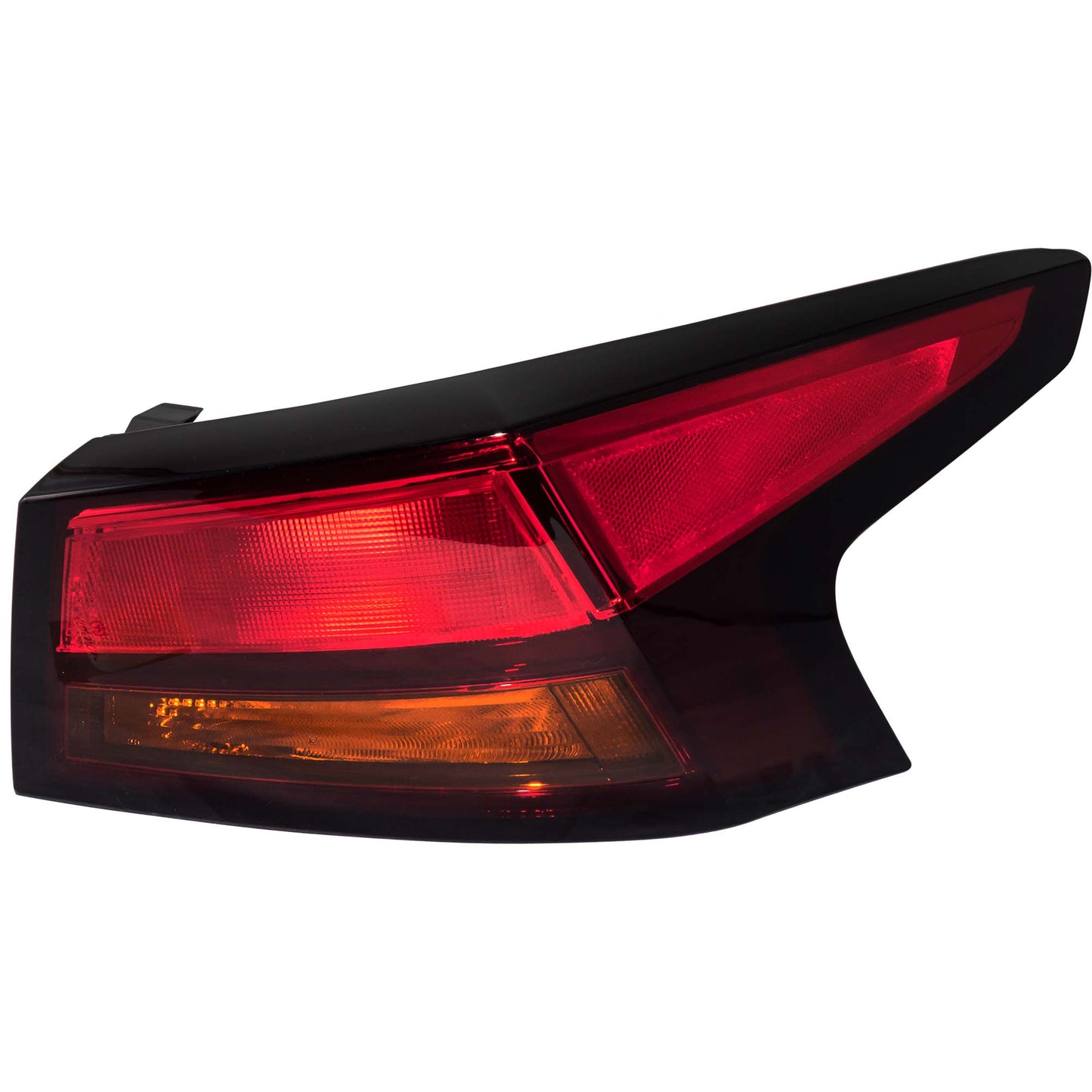 CAPA Certified Combination Tail Light Assembly Body Mounted Passenger Side Right For 2009-2025 Nissan Altima
