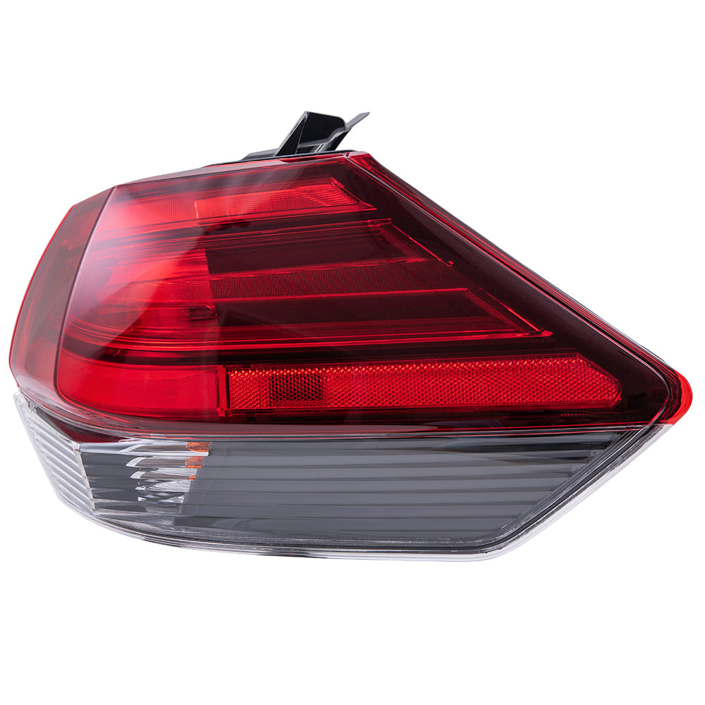 2017 Nissan Rogue Combination Tail Light Assembly Body Mounted RH 2017 Nissan Rogue Hybrid