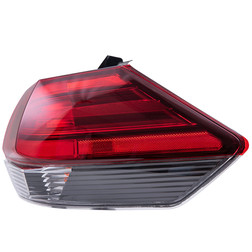 2017 Nissan Rogue Combination Tail Light Assembly Body Mounted RH 2017 Nissan Rogue Hybrid