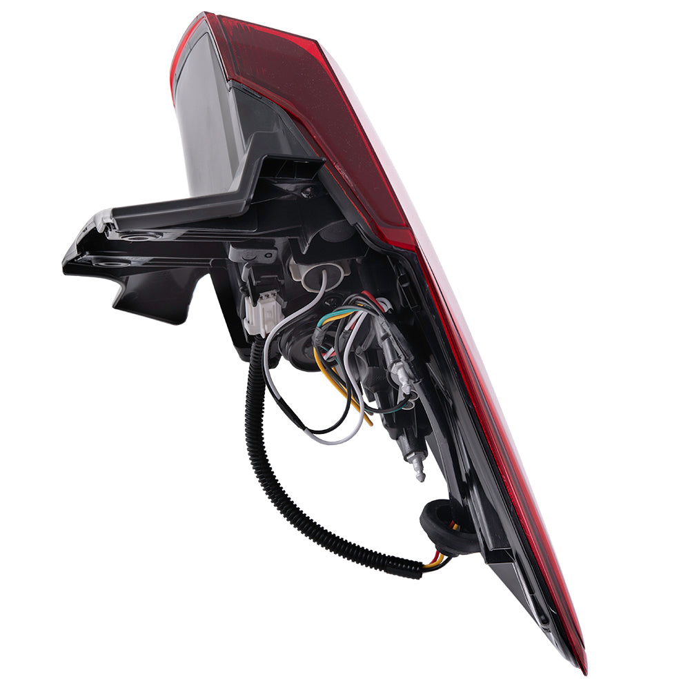 2018-2020 Nissan Rogue Combination Tail Light Assembly Body Mounted LH 2018-2019 Nissan Rogue Hybrid