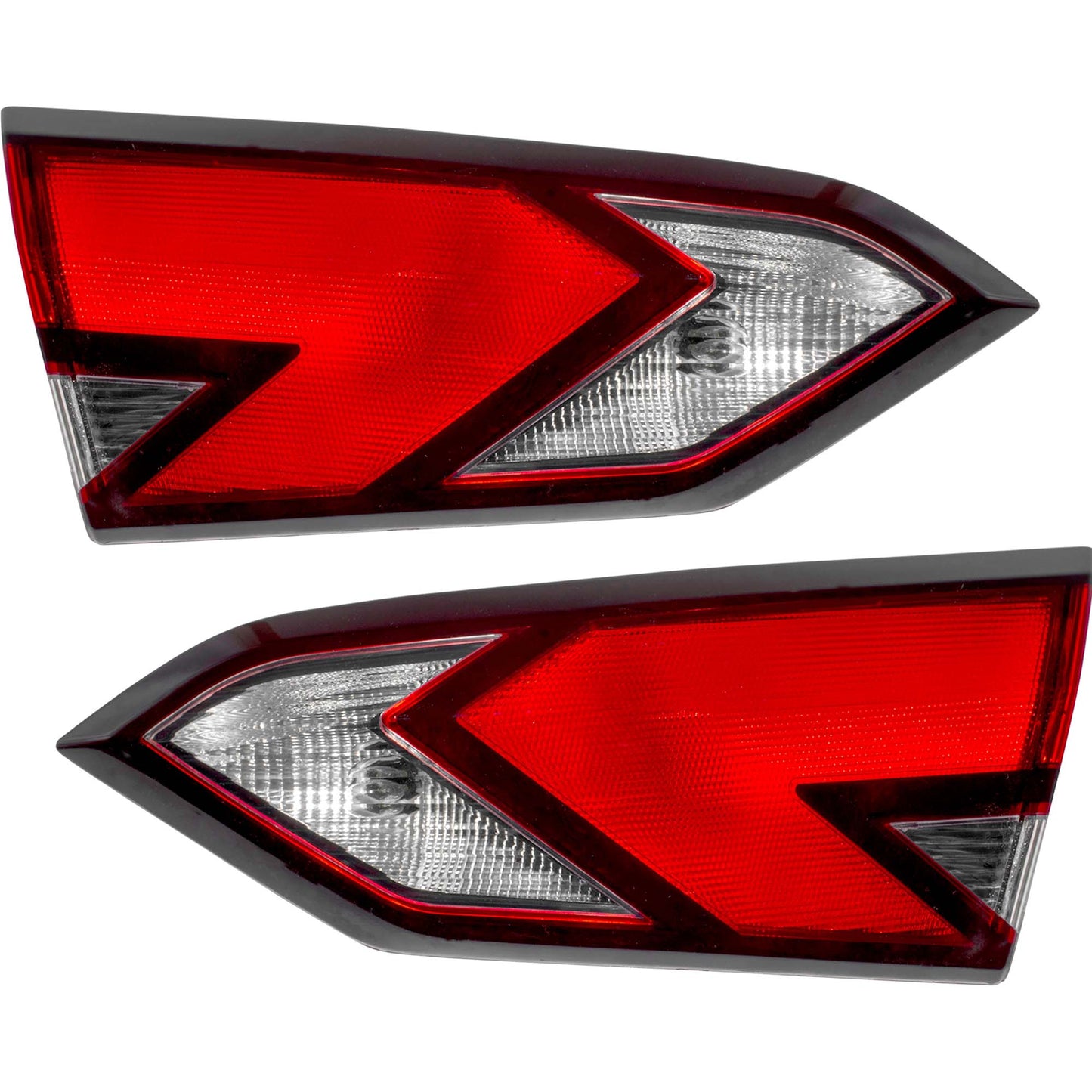 Combination Tail Light Assembly Set Lid Mounted Driver Side Left Passenger Side Right For 2020-2024 Nissan Versa