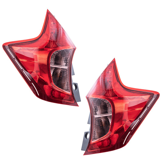 2014-2019 Nissan Versa Note Combination Tail Light Assembly Set LH+RH