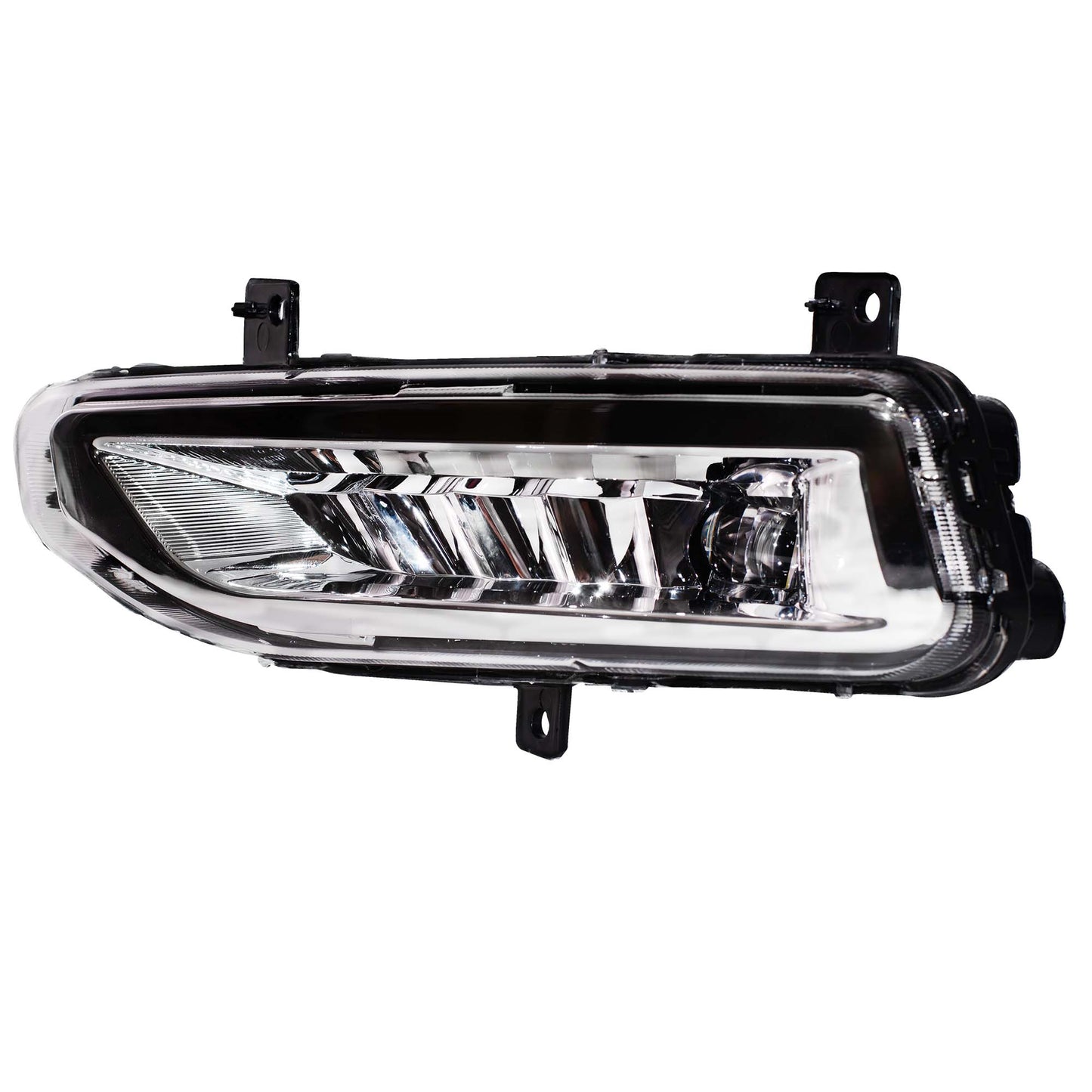 CAPA Certified LED Fog Light Assembly Left For 2020-2023 Nissan Sentra 2020-2024 Nissan TITAN 2020-2024 Nissan TITAN XD 2022-2024 Nissan Frontier