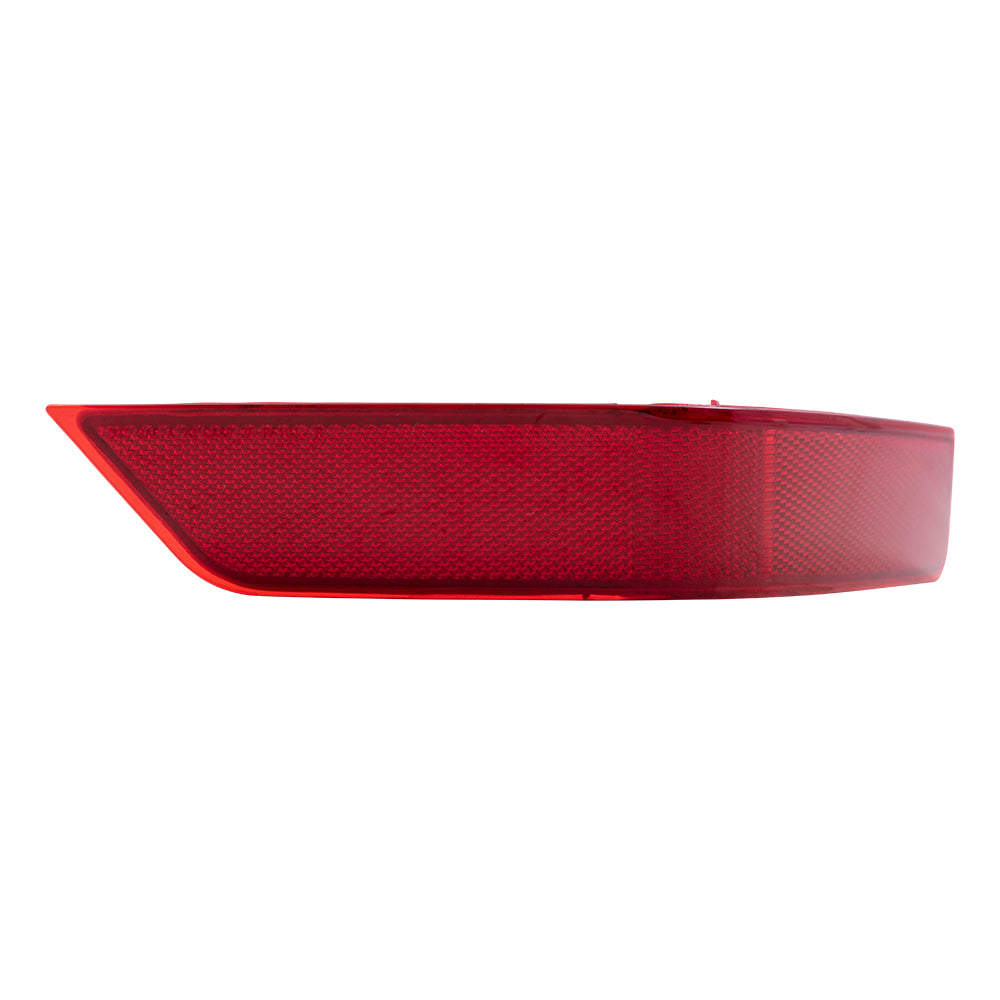 Brock Replacement Passenger Side Rear Reflector Compatible with 2017-2019 Rogue & 2017-2019 Rogue Hybrid