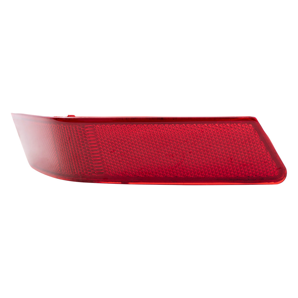 Brock Replacement Passenger Side Rear Reflector Compatible with 2017-2019 Rogue & 2017-2019 Rogue Hybrid