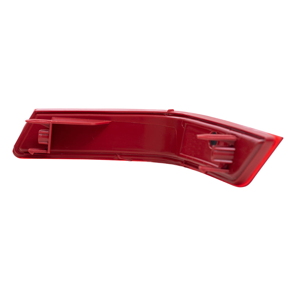 Brock Replacement Passenger Side Rear Reflector Compatible with 2017-2019 Rogue & 2017-2019 Rogue Hybrid