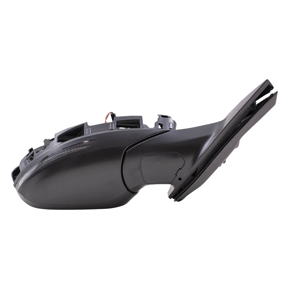 Replacement Passenger Power Side Door Mirror Heated Signal Textured Black Base Compatible with 2019 Altima