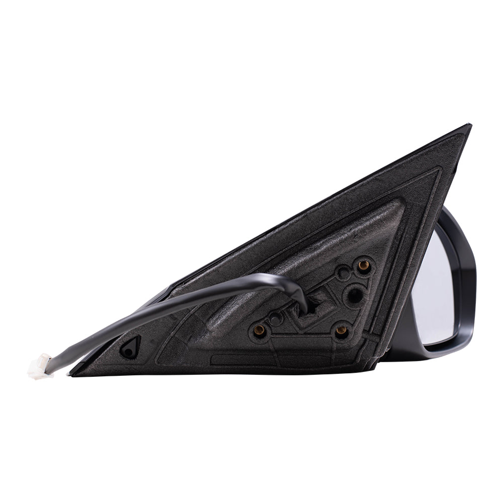 Brock Replacement Driver and Passenger Side Power Mirrors Paint to Match Black with Heat, Signal and Camera Compatible with 2019 Altima