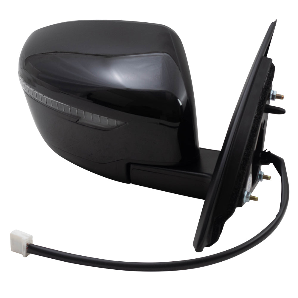 Replacement Power Mirror Compatible with 2017 2018 2019 Rogue Sport Passengers Side Heated Signal 96301-6MA1A 96373-5TA9A