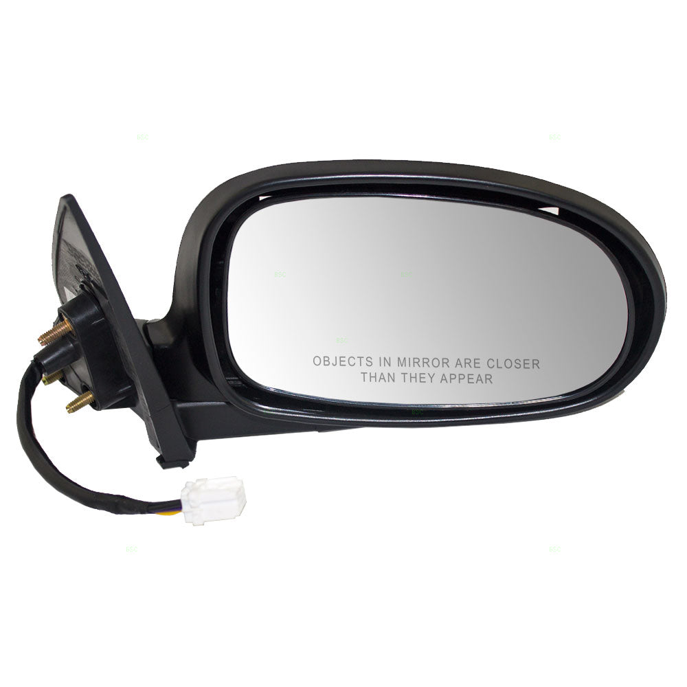 Passengers Power Side View Mirror Heated w/ Cover Compatible with 00-03 Maxima 963013Y001