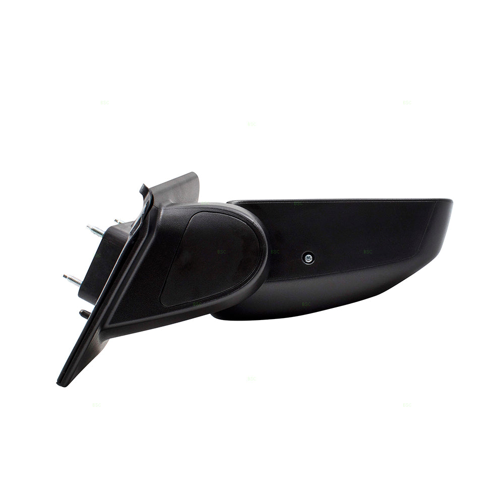 BROCK Passengers Manual Side View Mirror Spotter Glass Right Textured Compatible with 13-17 City Express NV200 19317310 96301-3LM0A