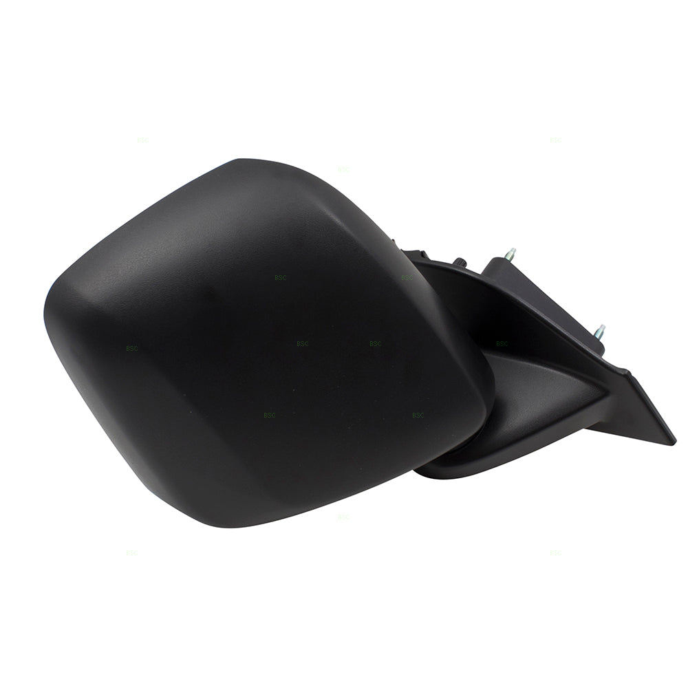 BROCK Passengers Manual Side View Mirror Spotter Glass Right Textured Compatible with 13-17 City Express NV200 19317310 96301-3LM0A