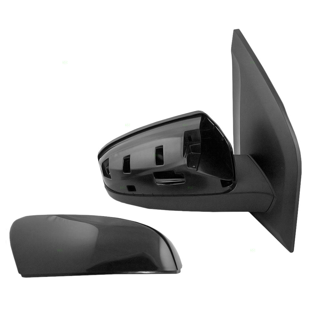 Passengers Manual Remote Side View Mirror Compatible with 07-12 Sentra 96301-ET00E