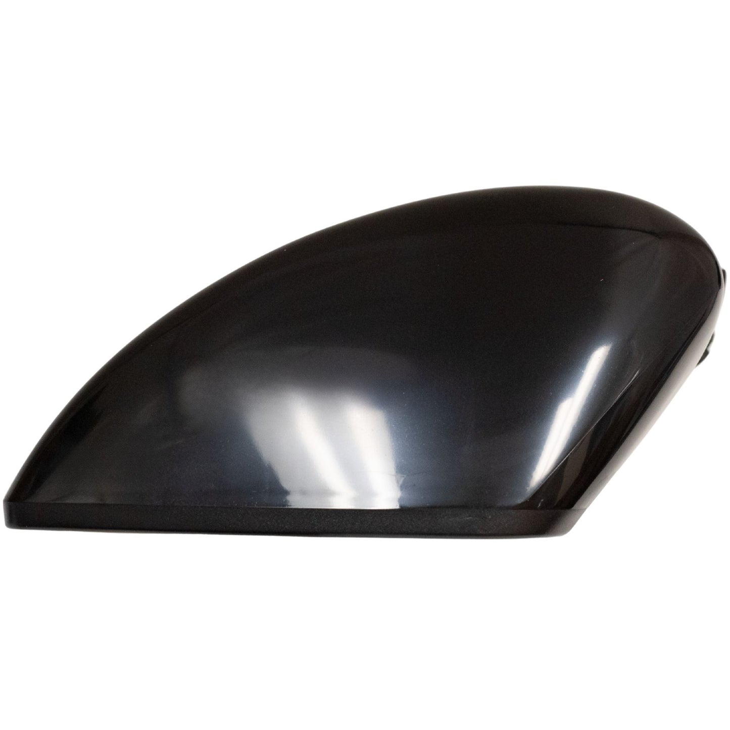 Manual Door Mirror With Smooth Black Cover OEM Substitute Driver Side Left For 2020-2025 Nissan Versa