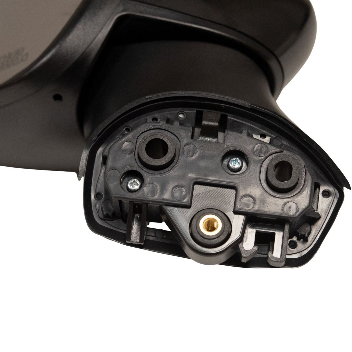Manual Door Mirror With Smooth Black Cover OEM Substitute Driver Side Left For 2020-2025 Nissan Versa