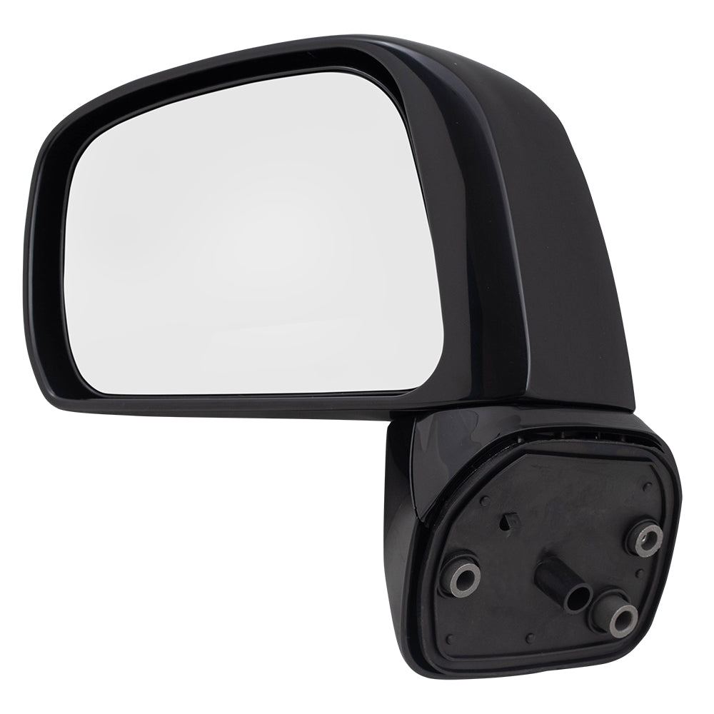 BROCK Manual Mirror Compatible with 2009-2011 Versa Sedan Base Drivers Left Side View 96302ZW40A 96302-ZW40A
