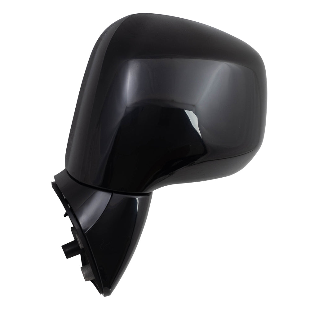 BROCK Manual Mirror Compatible with 2009-2011 Versa Sedan Base Drivers Left Side View 96302ZW40A 96302-ZW40A