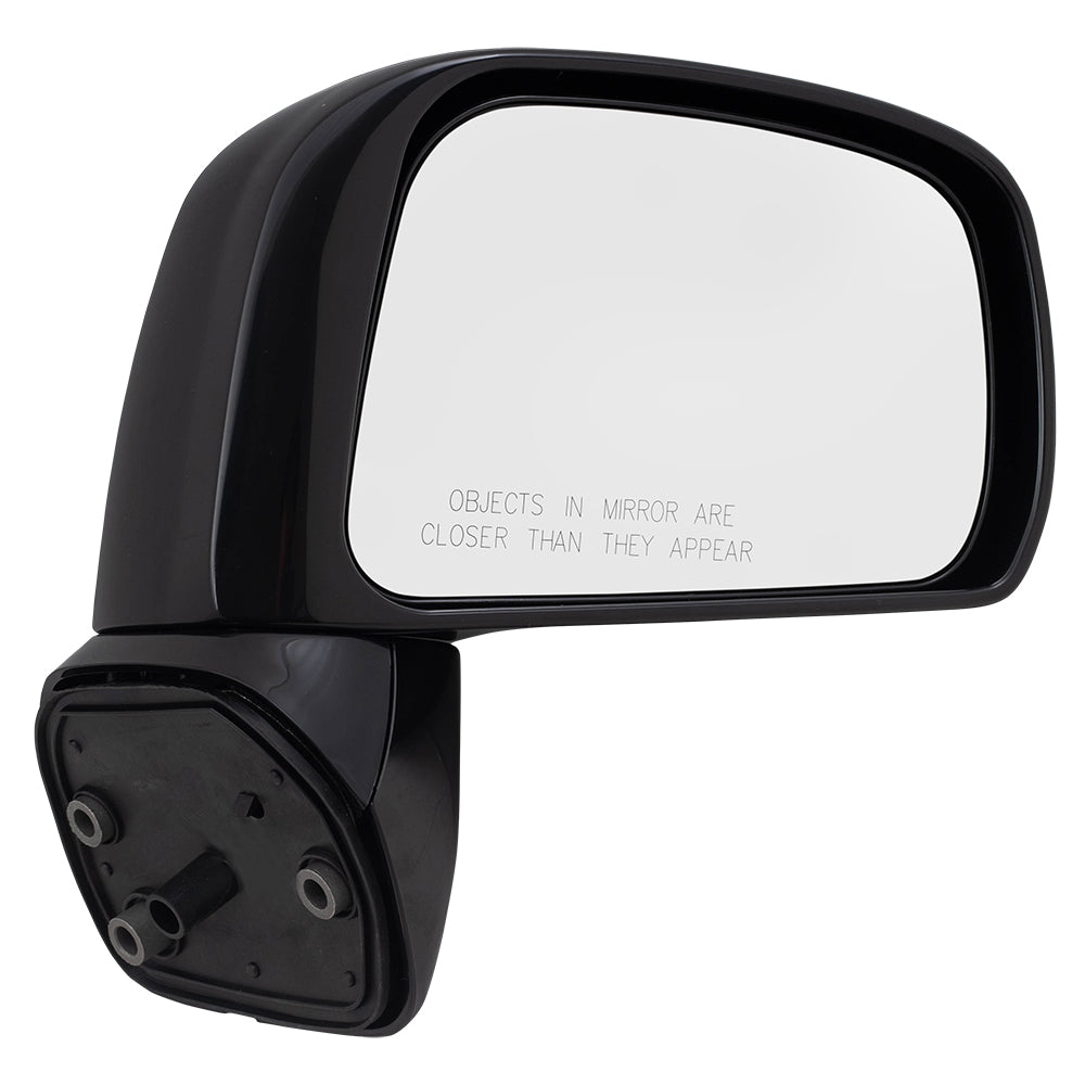 Replacement Manual Mirror Compatible with 2009-2011 Versa Sedan Base Passengers Right Side View 96301ZW40A 96301-ZW40A