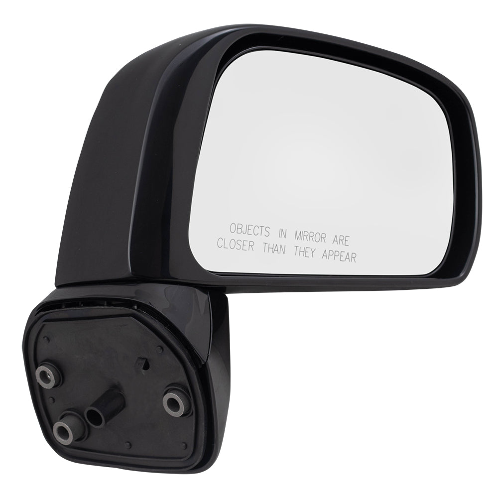 Replacement Manual Mirror Compatible with 2009-2011 Versa Sedan Base Passengers Right Side View 96301ZW40A 96301-ZW40A