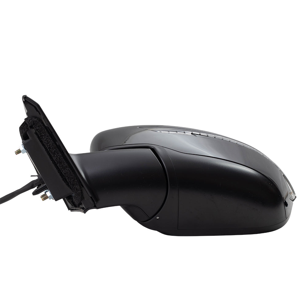 BROCK Power Mirror Compatible with 2017 2018 2019 Rogue Sport Drivers Side Turn Signal Lamp 96302-6MA0A 96374-5TA9A