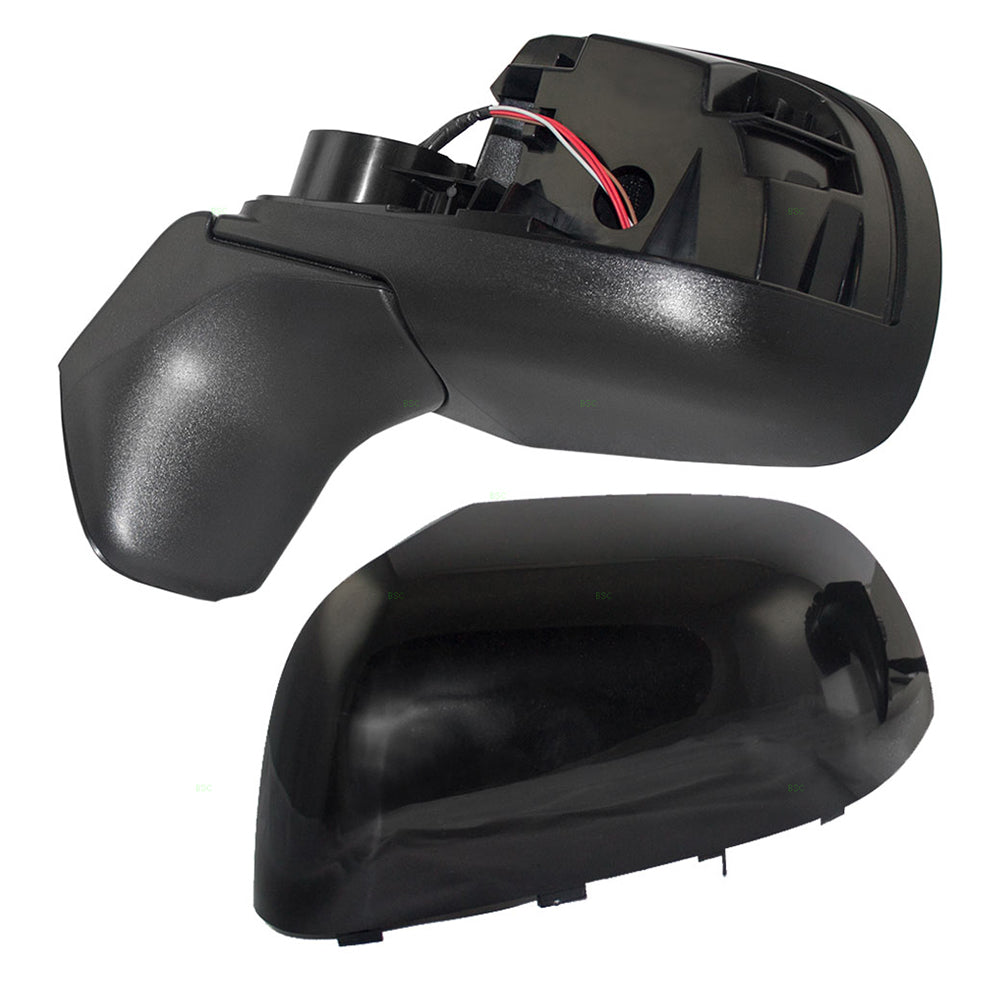Replacement Drivers Power Side View Mirror Ready-to-Paint Compatible with 2014 Versa 96302-3WC0B