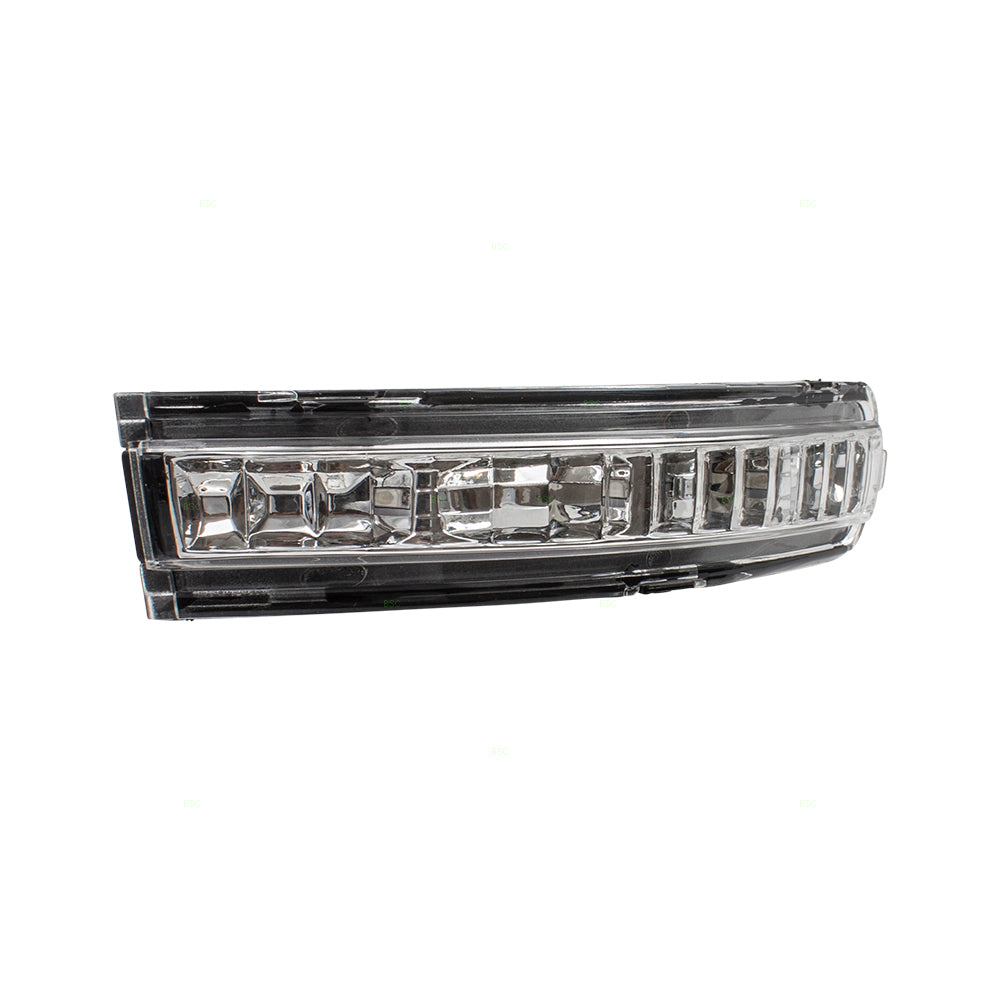 Drivers Mirror Turn Signal Lens Left Side Compatible with 07-13 Altima 26443ZX50C