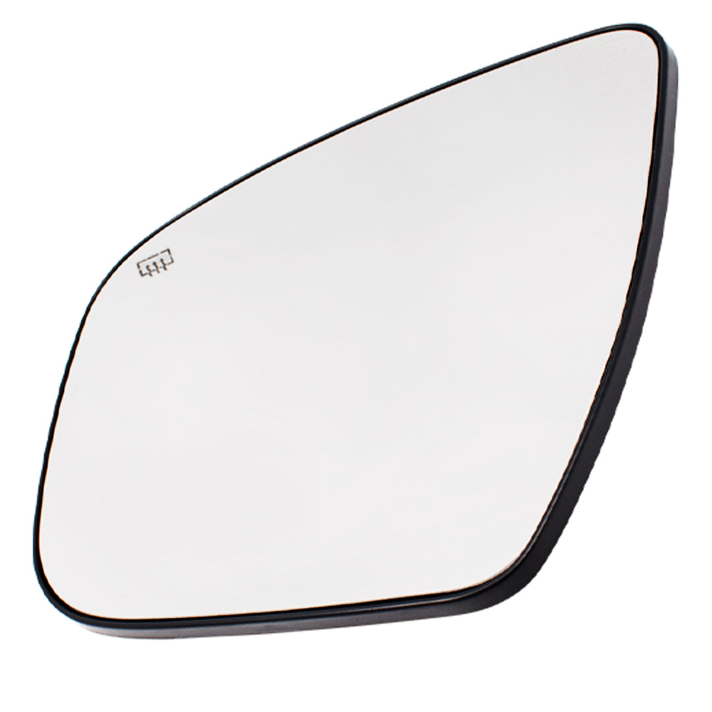 Brock Replacement Drivers Side View Mirror Glass & Base Heated Compatible with 15-21 Murano 14-20 Rogue 13-20 Pathfinder 963664BA1A