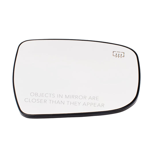 Brock Replacement Passengers Side View Mirror Glass & Base Heated Compatible with 15-21 Murano 14-20 Rogue 13-20 Pathfinder 963654BA1A