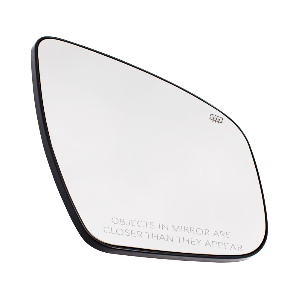 Brock Replacement Passengers Side View Mirror Glass & Base Heated Compatible with 15-21 Murano 14-20 Rogue 13-20 Pathfinder 963654BA1A