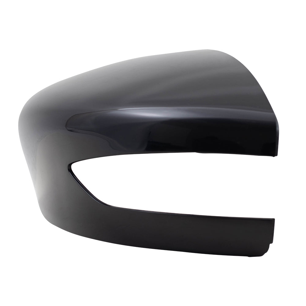 Brock Replacement Driver Side Paint to Match Black Mirror Cover with Signal Light Compatible with 2013-2018 Altima Sedan and 2013-2019 Sentra