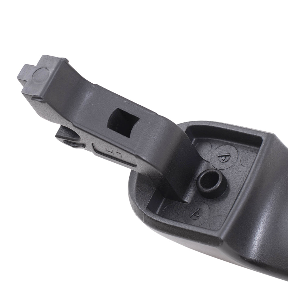 AUTOANDART Brock Replacement Pair Set Front Outside Door Handles Textured Compatible with 07-11 Versa NI1310133 NI1311133