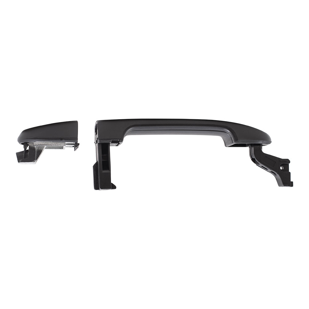 AUTOANDART Brock Replacement Passengers Front Rear Outside Exterior Textured Door Handle Compatible with 07-11 Versa NI1311133