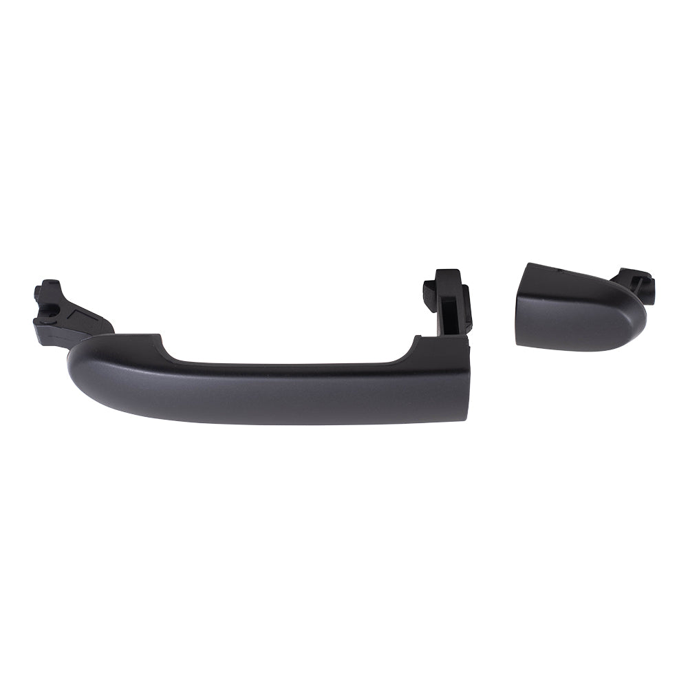 AUTOANDART Brock Replacement Passengers Front Rear Outside Exterior Textured Door Handle Compatible with 07-11 Versa NI1311133