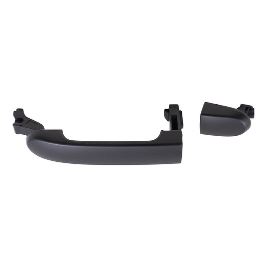 AUTOANDART Brock Replacement Passengers Front Rear Outside Exterior Textured Door Handle Compatible with 07-11 Versa NI1311133