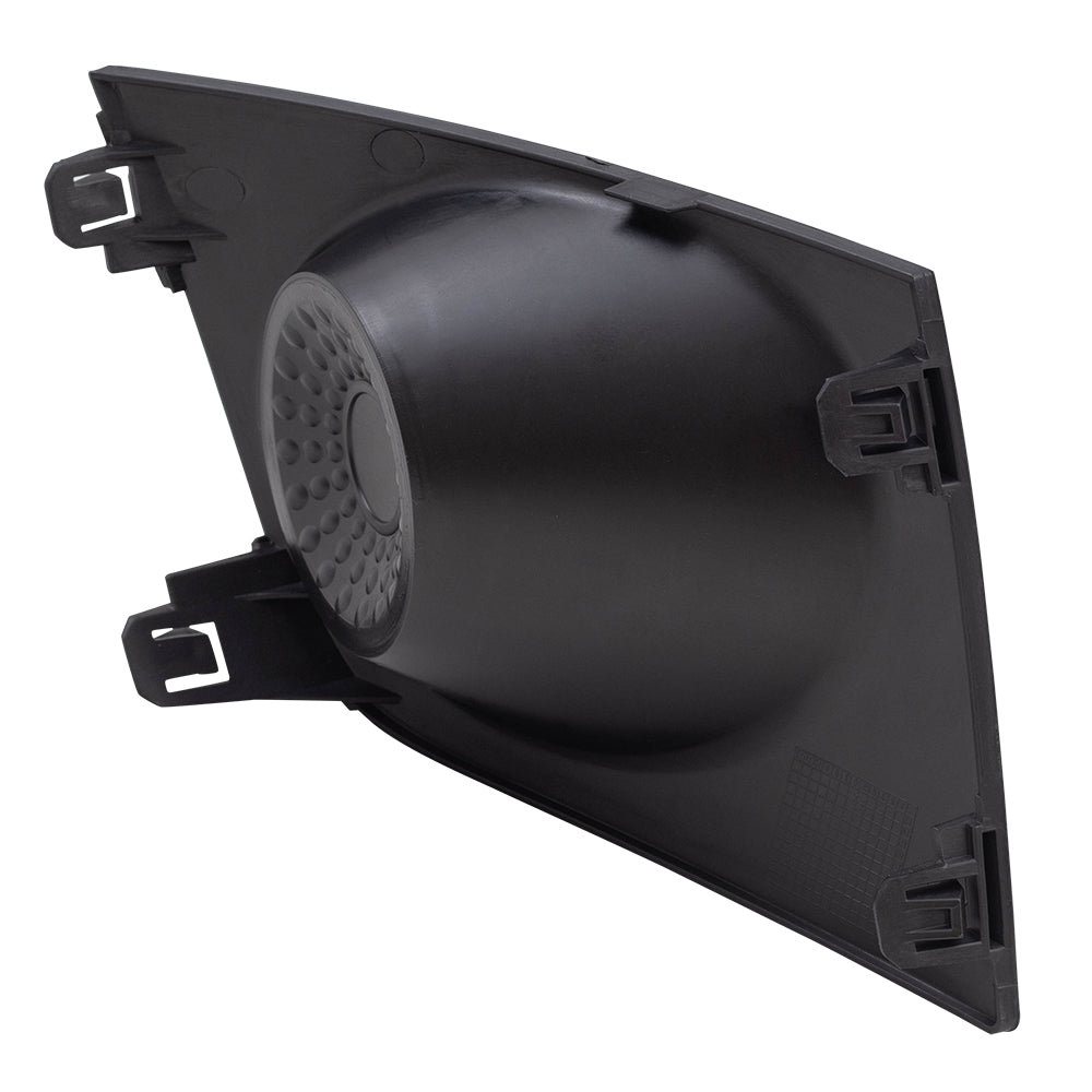 Brock Replacement Driver Fog Light Cover Finisher Compatible with 2007-2012 Versa without fog lamps