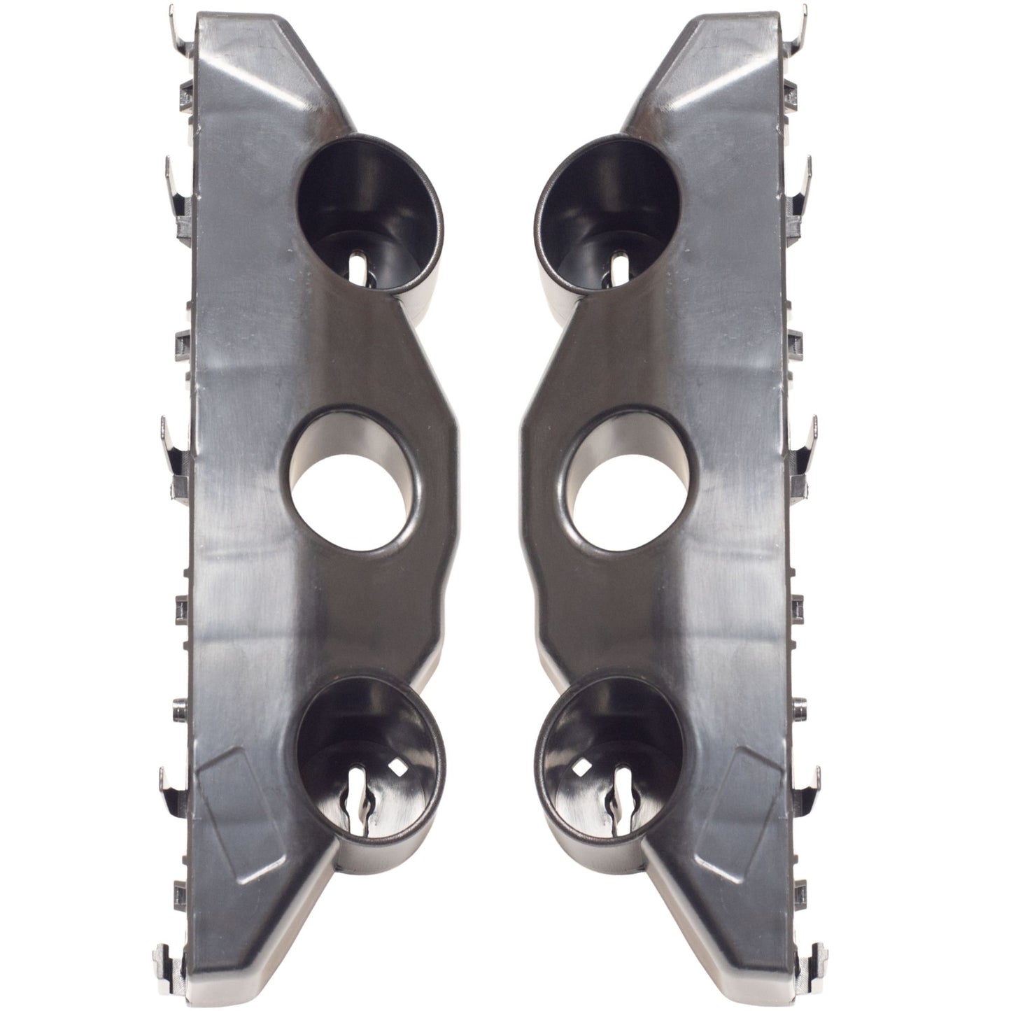 Bumper Cover Side Support Bracket Set Front Upper Driver Side Left Passenger Side Right for 2020-2025 Nissan Versa