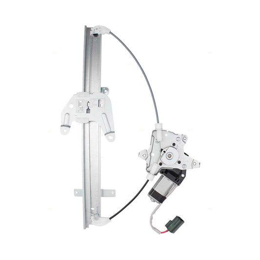 Brock Replacement Drivers Rear Power Window Lift Regulator & 2 Pin Connector Motor Assembly Compatible with 09-13 G37 Sedan 80731JK00C 82721JK000