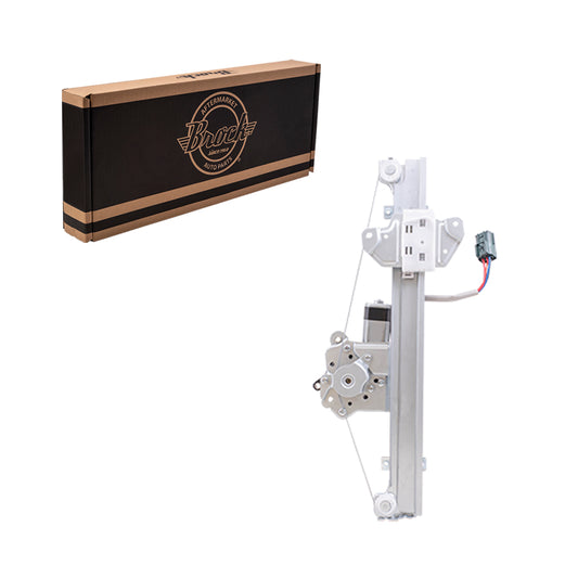 Front Drivers Power Window Regulator & Motor Assembly for 13-17 Nissan Altima