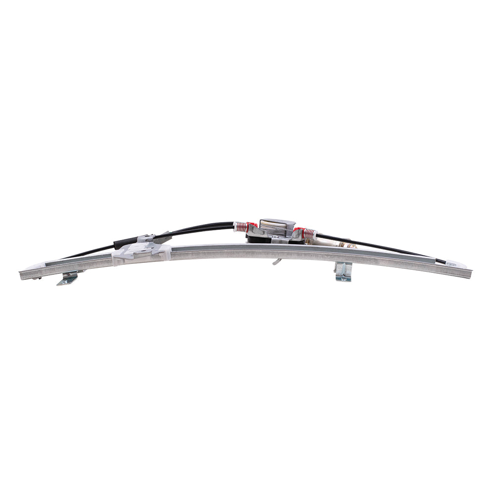 Brock Replacement Pair Front Power Window Regulators with Motors Compatible with 01-04 Pathfinder 01-03 QX4 807210W210