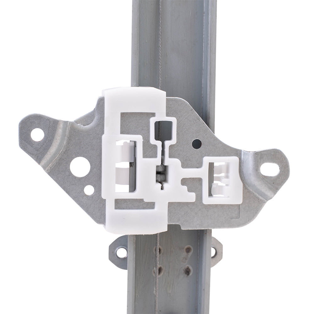 Brock Replacement Set Front Power Window Regulators with Lift Motors Compatible with 2011-2017 Juke