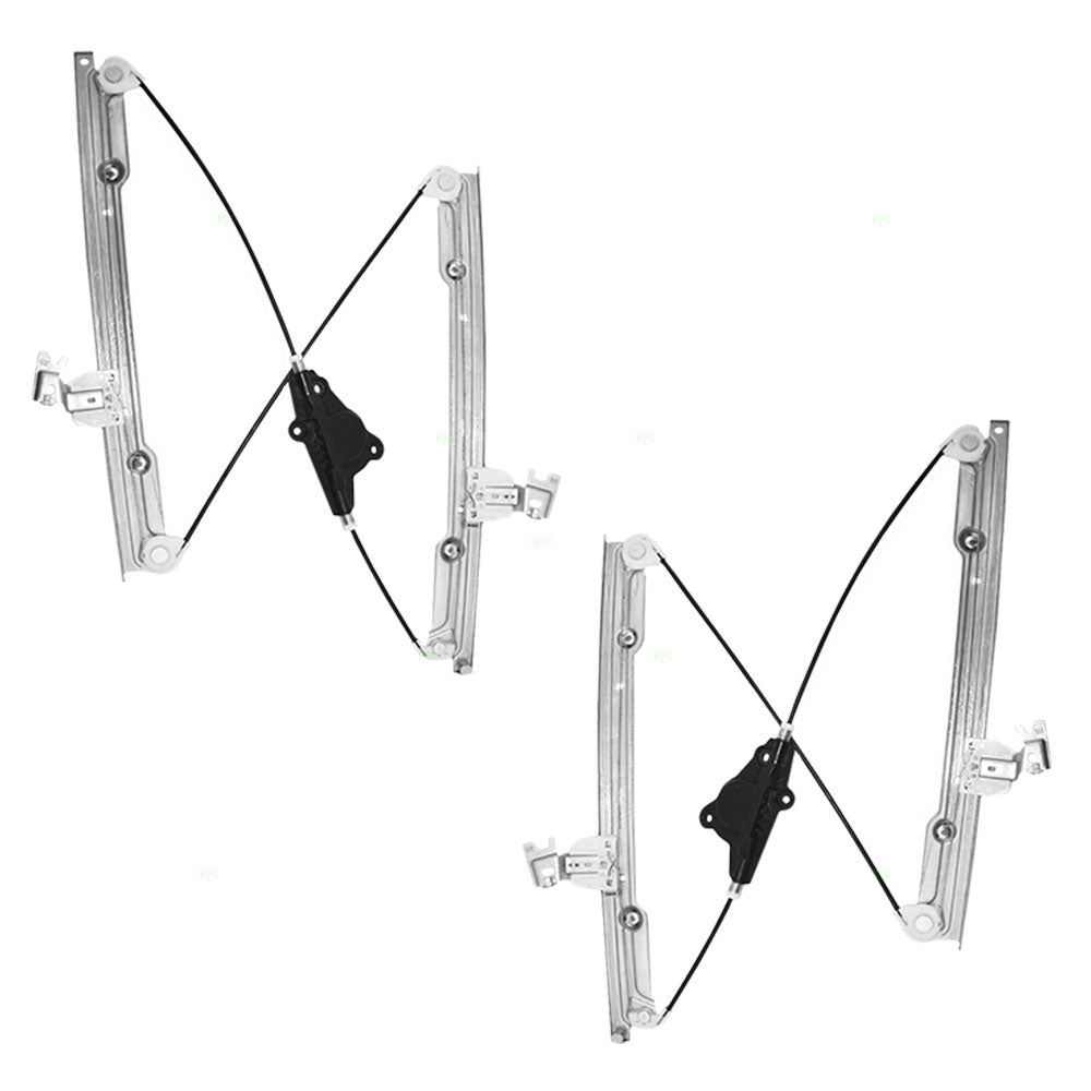Set of Front Power Window Lift Regulators for 04-08 Maxima 807217Y000 807207Y000